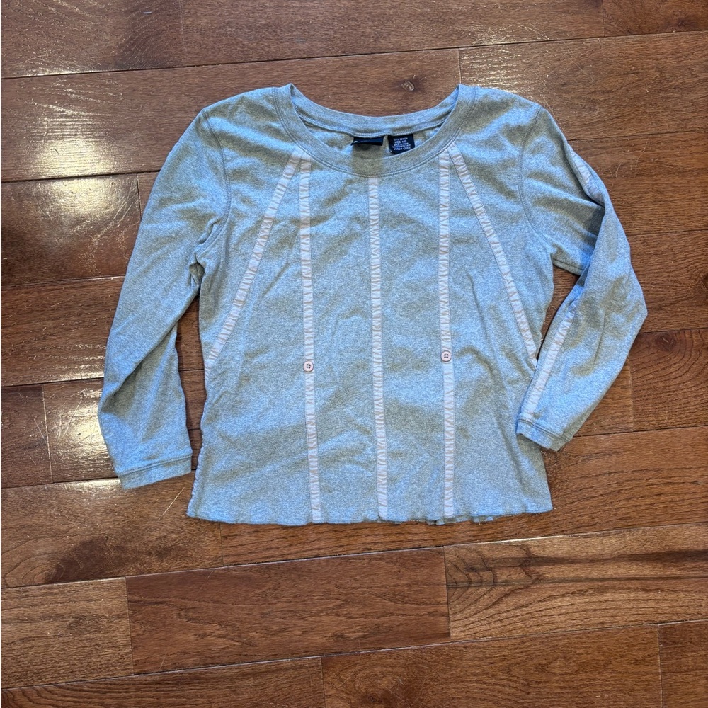 Gray Long Sleeve Shirt